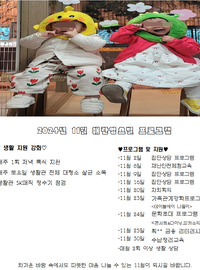 2024년 11월 프로그램 안내